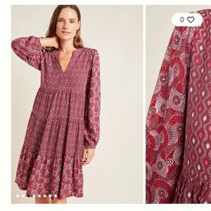 Maeve by Anthropologie Amber Tiered Tunic